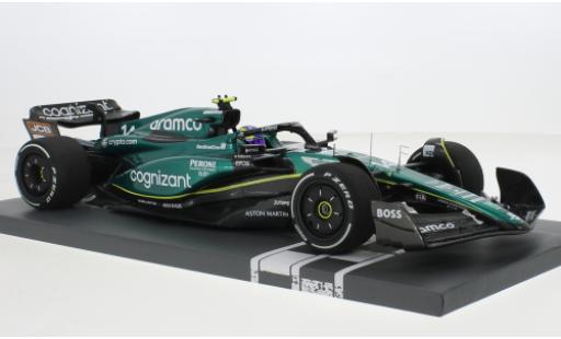 Miniature Aston Martin AMR2 1/18 Minichamps 3 No.14 Aramco Cognizant F1 Team Cognizant formule 1 GP Bahrain 2023 Aston Martin AMR2 1/18 Minichamps 3 No.14 Aramco Cognizant F1 Team Cognizant formule 1 GP Bahrain 2023 miniature