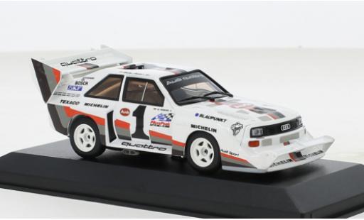 Audi Sport Quattro 1/43 Minichamps Sport quattro S1 No.1 Pikes Peak Hill Climb 1987 miniature