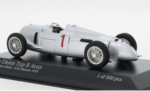 Miniature Auto Union Typ B 1/43 Minichamps No.1 Avus 1935 Auto Union Typ B 1/43 Minichamps No.1 Avus 1935 miniature