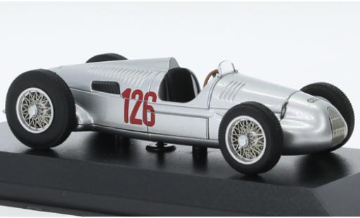 Miniature Auto Union Typ C 1/43 Minichamps /D Bergrennenwagen No.126 Grossglockner 1939 Auto Union Typ C 1/43 Minichamps /D Bergrennenwagen No.126 Grossglockner 1939 miniature