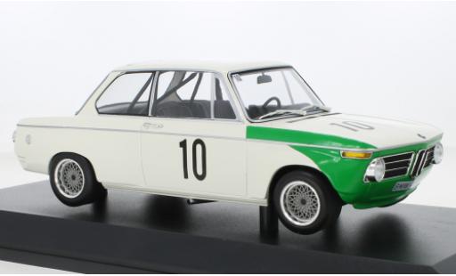 Bmw 2002 1/18 Minichamps tiK No.10 ETCC Nuerburgring 1968 miniature