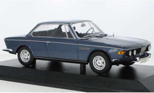 Miniature Bmw 2800 1/18 Minichamps CS metallise bleue 1968 Bmw 2800 1/18 Minichamps CS metallise bleue 1968 miniature