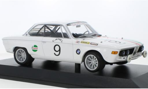 Miniature Bmw 2800 1/18 Minichamps CS No.9 Castrol 24h Spa 1971 Bmw 2800 1/18 Minichamps CS No.9 Castrol 24h Spa 1971 miniature