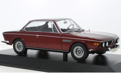 Miniature Bmw 3.0 1/18 Minichamps CSI metallise rouge 1971 Bmw 3.0 1/18 Minichamps CSI metallise rouge 1971 miniature