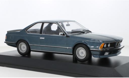 Bmw 635 1/18 Minichamps CSI metallise turquoise 1982 miniature