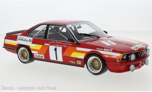 Bmw 635 1/18 Minichamps CSI No.1 Auto Budde 24h Nürburgring 1985 miniature