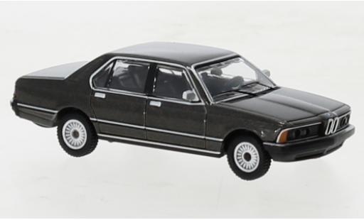 Bmw 733 1/87 Minichamps i (E23) metallise gris 1977 miniature