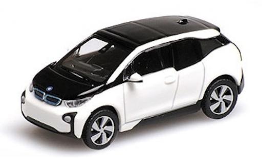 Bmw i3 1/87 Minichamps I3 blanche 2014 miniature