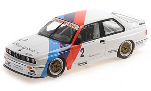 Miniature Bmw M3 1/18 Minichamps (E30) No.2 Zakspeed DTM 1987 Bmw M3 1/18 Minichamps (E30) No.2 Zakspeed DTM 1987 miniature