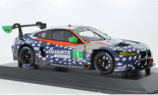 Miniature Bmw M4 1/18 Minichamps GT3 GTD No.1 Paul Miller Racing IMSA 6h Watkins Glen 2022 Bmw M4 1/18 Minichamps GT3 GTD No.1 Paul Miller Racing IMSA 6h Watkins Glen 2022 miniature
