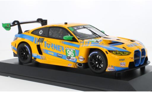 Miniature Bmw M4 1/18 Minichamps GT3 GTD No.96 Turner Motorsport IMSA 2022 Bmw M4 1/18 Minichamps GT3 GTD No.96 Turner Motorsport IMSA 2022 miniature