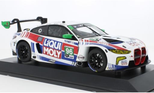 Miniature Bmw M4 1/18 Minichamps GT3 GTD No.96 Turner Motorsport Liqui Moly IMSA 2022 Bmw M4 1/18 Minichamps GT3 GTD No.96 Turner Motorsport Liqui Moly IMSA 2022 miniature