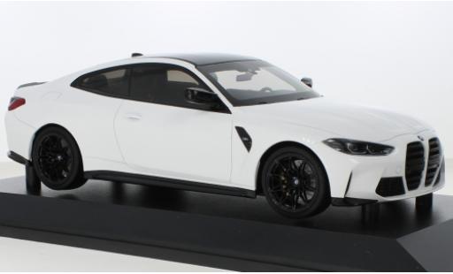 Miniature Bmw M4 1/18 Minichamps metallise blanche 2020 Bmw M4 1/18 Minichamps metallise blanche 2020 miniature