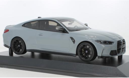 Miniature Bmw M4 1/18 Minichamps metallise gris 2020 Bmw M4 1/18 Minichamps metallise gris 2020 miniature