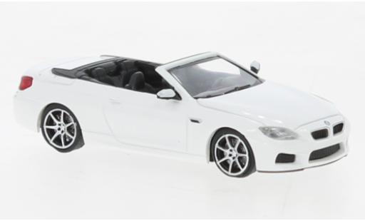 Bmw M6 1/87 Minichamps Cabrio blanche 2015 miniature