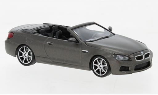Miniature Bmw M6 1/87 Minichamps Cabriolet matt-grise 2015 Bmw M6 1/87 Minichamps Cabriolet matt-grise 2015 miniature