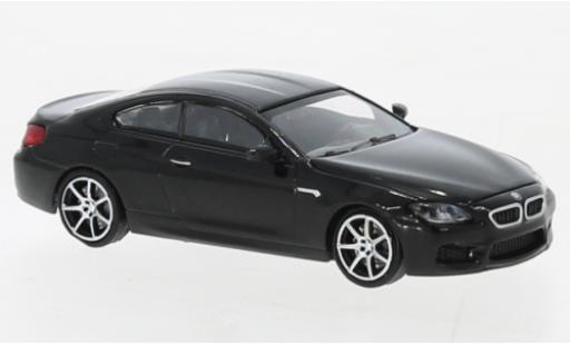 Bmw M6 1/87 Minichamps Coupe metallise noire 2015 miniature