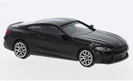 Bmw M8 1/87 Minichamps Competition Coupe (F92) metallise noire 2019 miniature