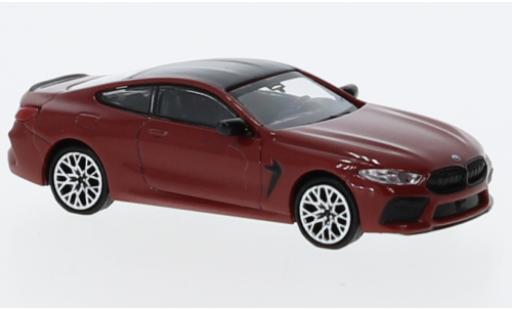 Bmw M8 1/87 Minichamps Competition Coupe (F92) metallise rouge 2019 miniature