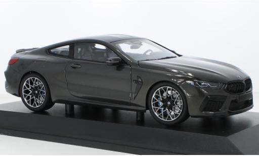 Bmw M8 1/18 Minichamps Competition Coupe metallise gris 2020 miniature