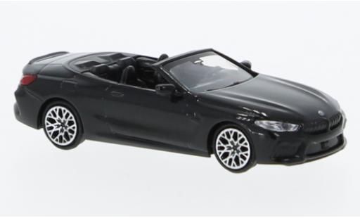 Bmw M8 1/87 Minichamps Competiton cabriolet (G14) metallise noire 2019 miniature