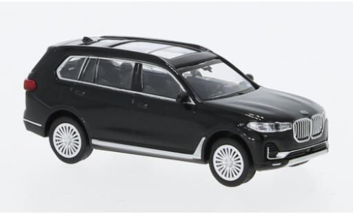 Bmw X7 1/87 Minichamps (G07) noire 2019 miniature