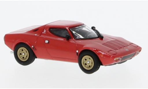 Miniature Lancia Stratos 1/87 Minichamps rouge 1974 Lancia Stratos 1/87 Minichamps rouge 1974 miniature