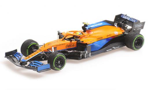 Miniature McLaren F1 1/43 Minichamps MCL35M No.4 Team Formel 1 GP Emilia-Romagna 2021 McLaren F1 1/43 Minichamps MCL35M No.4 Team Formel 1 GP Emilia-Romagna 2021 miniature