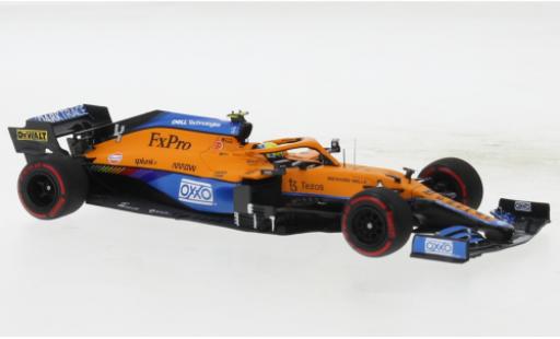 Miniature McLaren F1 1/18 Minichamps MCL35M No.4 Team Formel 1 GP Russland 2021 McLaren F1 1/18 Minichamps MCL35M No.4 Team Formel 1 GP Russland 2021 miniature