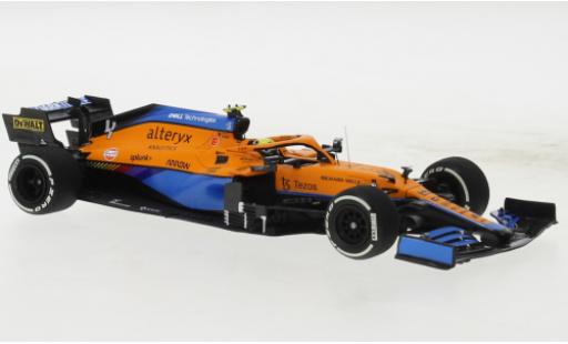 Miniature McLaren F1 1/43 Minichamps MCL35M No.4 Team formule 1 GP Italie 2021 McLaren F1 1/43 Minichamps MCL35M No.4 Team formule 1 GP Italie 2021 miniature