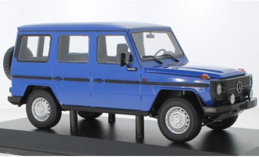 Mercedes Classe G 1/18 Minichamps G-classe LWB (W460) bleu foncé 1980 miniature