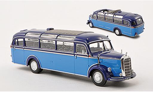 Mercedes CLA 1/43 Minichamps O 3500 bus bleu clair/bleu 1950 miniature