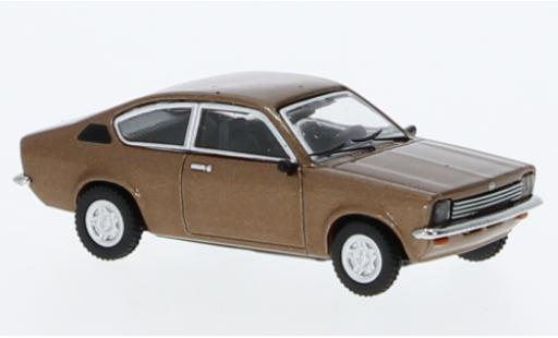 Miniature Opel Kadett 1/87 Minichamps C Coupe metallise brun 1973 Opel Kadett 1/87 Minichamps C Coupe metallise brun 1973 miniature