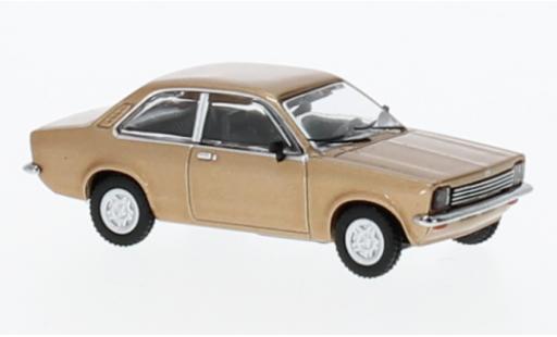 Miniature Opel Kadett 1/87 Minichamps C metallise beige 1973 Opel Kadett 1/87 Minichamps C metallise beige 1973 miniature
