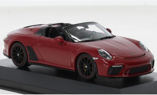 Miniature Porsche 992 Speedster 1/43 Minichamps 911 (991) rouge 2019 Porsche 992 Speedster 1/43 Minichamps 911 (991) rouge 2019 miniature