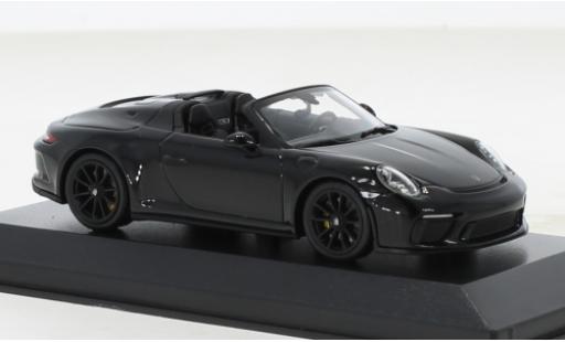 Miniature Porsche 992 Speedster 1/43 Minichamps 911 (991) noire 2019 Porsche 992 Speedster 1/43 Minichamps 911 (991) noire 2019 miniature