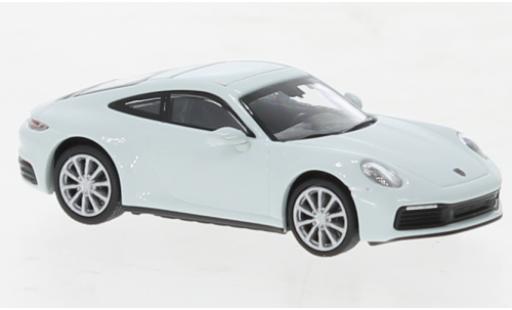 Miniature Porsche 992 4S 1/87 Minichamps 911  Carrera blanche 2019 Porsche 992 4S 1/87 Minichamps 911  Carrera blanche 2019 miniature