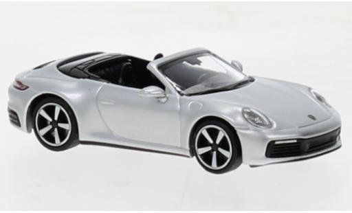 Miniature Porsche 992 4S 1/87 Minichamps 911  Carrera cabriolet d 2019 Porsche 992 4S 1/87 Minichamps 911  Carrera cabriolet d 2019 miniature