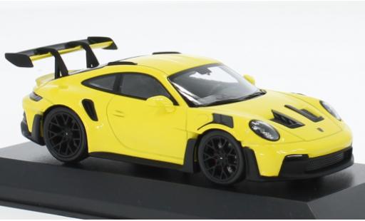 Miniature Porsche 992 GT3 R 1/43 Minichamps 911  S jaune clair 2023 Porsche 992 GT3 R 1/43 Minichamps 911  S jaune clair 2023 miniature