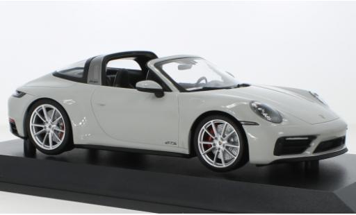 Miniature Porsche 992 Targa 1/18 Minichamps 911  4 GTS grise 2021 Porsche 992 Targa 1/18 Minichamps 911  4 GTS grise 2021 miniature