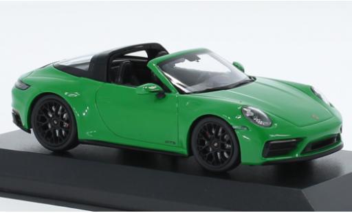 Miniature Porsche 992 Targa 1/18 Minichamps 911  4 GTS vert 2021 Porsche 992 Targa 1/18 Minichamps 911  4 GTS vert 2021 miniature