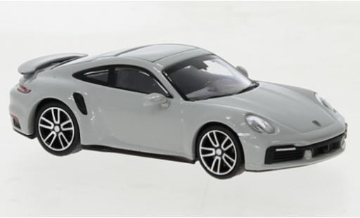 Miniature Porsche 992 Turbo s 1/87 Minichamps 911  Turbo S gris 2020 Porsche 992 Turbo s 1/87 Minichamps 911  Turbo S gris 2020 miniature