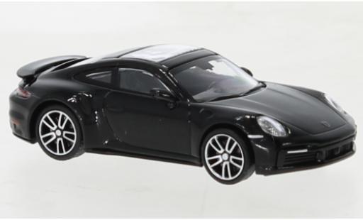 Miniature Porsche 992 Turbo s 1/87 Minichamps 911  Turbo S noire 2020 Porsche 992 Turbo s 1/87 Minichamps 911  Turbo S noire 2020 miniature