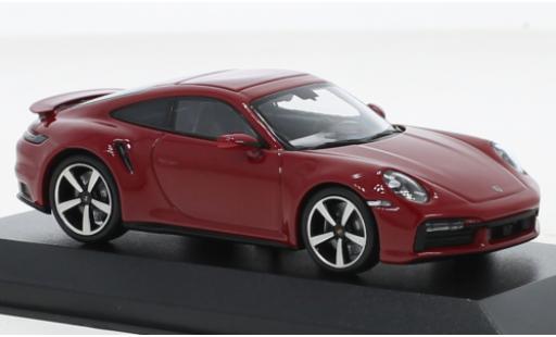 Miniature Porsche 992 Turbo s 1/43 Minichamps 911  Turbo S rouge foncé 2020 Porsche 992 Turbo s 1/43 Minichamps 911  Turbo S rouge foncé 2020 miniature