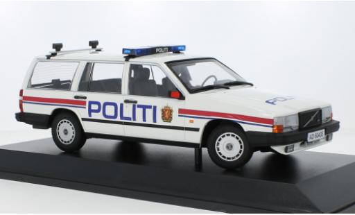 Volvo 740 1/18 Minichamps GL Break Politi (N) 1986 miniature