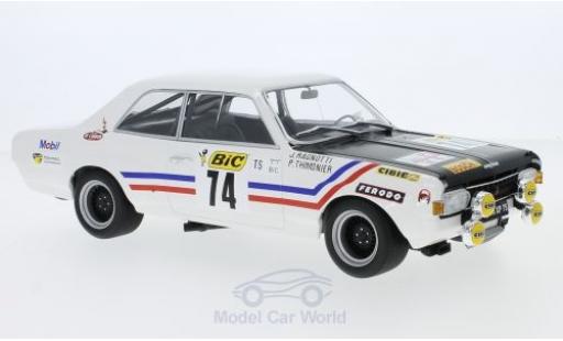 Miniature Opel Commodore C 1/18 Minichamps A Steinmetz No.74 Tour de France Auto 1971 J.Ragnotti/P.Thimonier Opel Commodore C 1/18 Minichamps A Steinmetz No.74 Tour de France Auto 1971 J.Ragnotti/P.Thimonier miniature