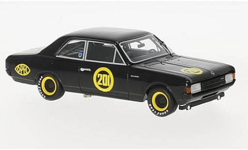 Opel Rekord 1/43 Minichamps 1900 No.201 Zolder 1968 Schwarze Witwe E.Bitter miniature
