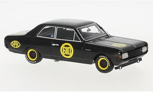 Opel Rekord 1/43 Minichamps 1900 No.610 Hockenheim 1968 Schwarze Witwe E.Bitter miniature