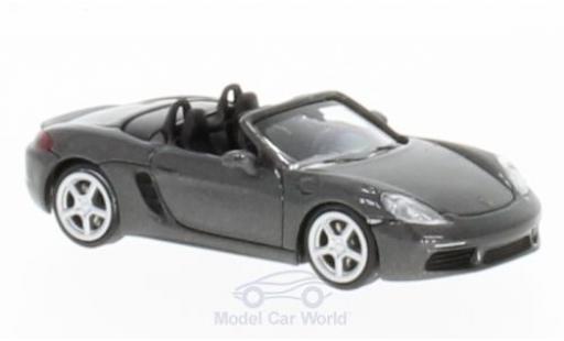 Miniature Porsche Boxster 1/87 Minichamps 718 metallise grise 2016 Porsche Boxster 1/87 Minichamps 718 metallise grise 2016 miniature