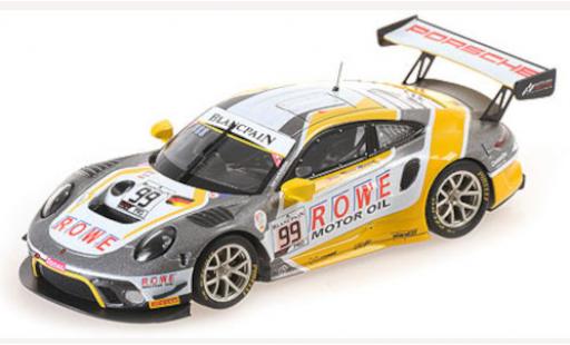 Miniature Porsche 992 GT3 R 1/43 Minichamps 911 (991.2) GT3 R No.99 ROWE Racing 24h Spa 2019 M.Campbell/D.Olsen/D.Werner Porsche 992 GT3 R 1/43 Minichamps 911 (991.2) GT3 R No.99 ROWE Racing 24h Spa 2019 M.Campbell/D.Olsen/D.Werner miniature